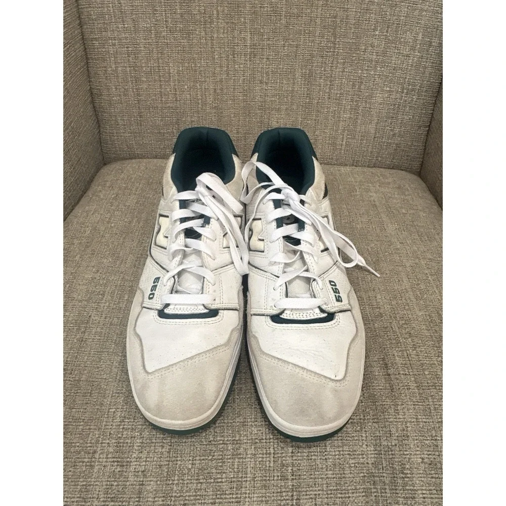New Balance 550 White/Green Men's‎ 13/ Women's 14.5